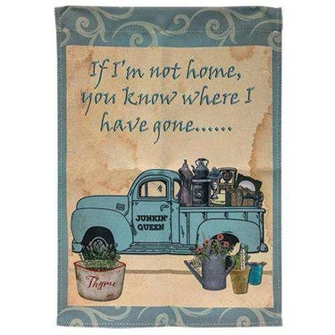 Junkin Queen Garden Flag - The Fox Decor